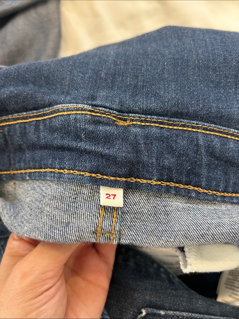 Levi's Indigo Denim Women's Overalls - Picture 7 of 8